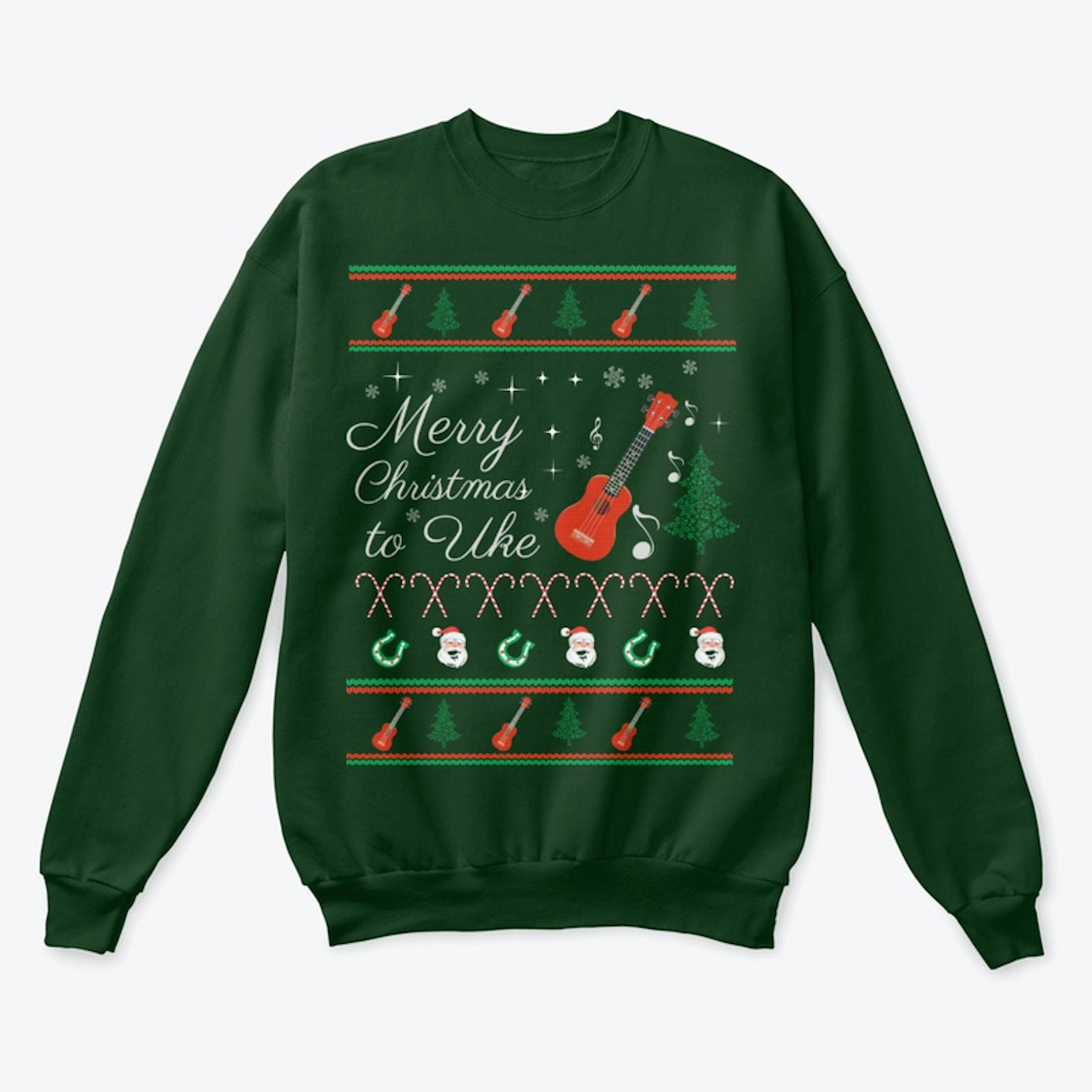 Merry Christmas To Uke Design